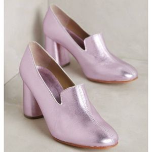 RACHEL COMEY May loafer heel pink iridescent sz 8